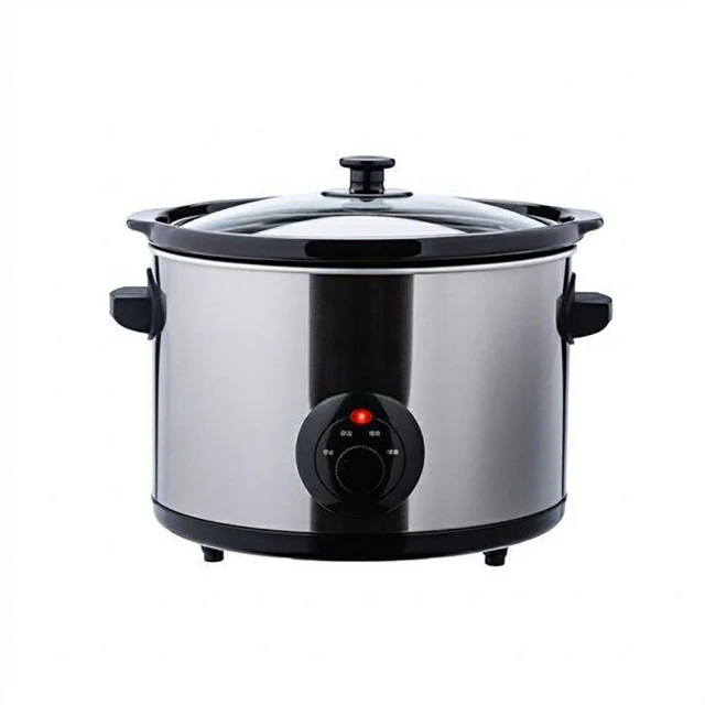 【CookPower 鍋寶】5L不鏽鋼陶瓷電燉鍋 SE-5301｜大容量燉湯鍋 慢燉鍋 煲湯 燉補 煮粥 養生料理