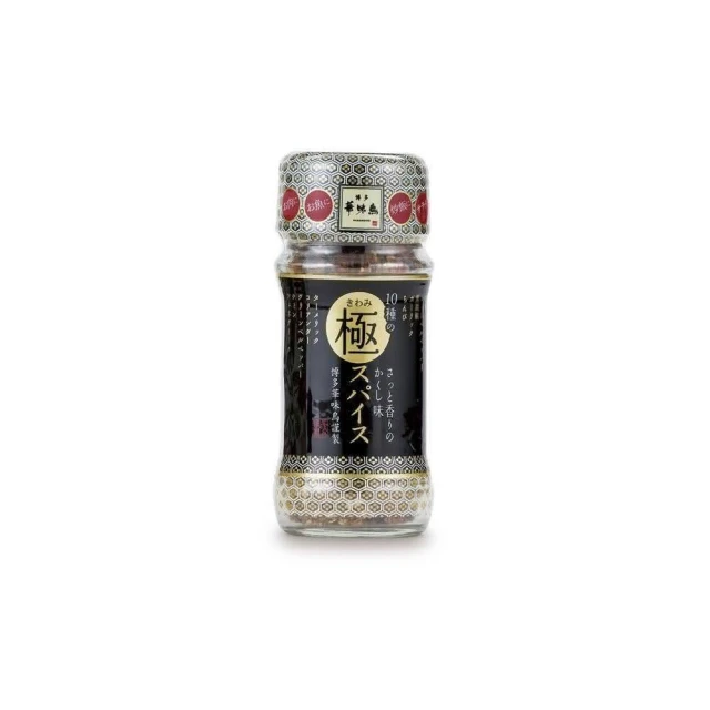 日本 博多華味鳥 10種極致香料調味粉 60g/瓶萬用調味粉  胡椒粉 華味鳥調味粉