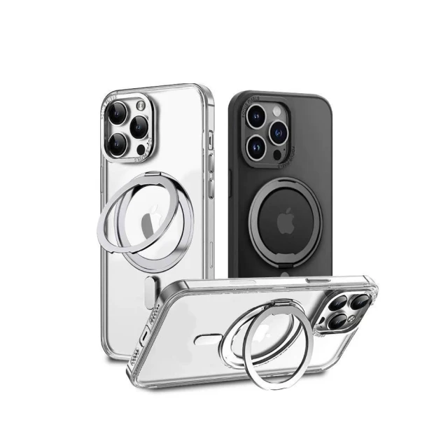 【CW】360度旋轉磁吸支架手機殼 防摔保護殼適用iPhone 18 17 16 15 14 13 12 11 Pro Max