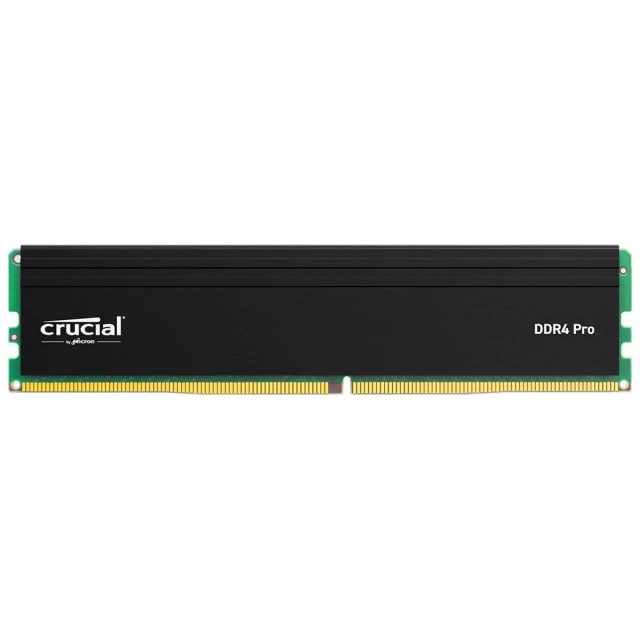 【Crucial 美光】Crucial Pro 16GB DDR4-3200 UDIMM 桌上型記憶體含散熱片